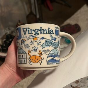 Virginia Starbucks collector mug